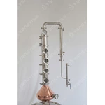 150L tank with ss304 reflux column