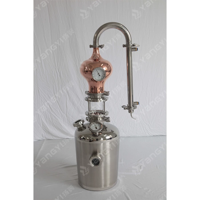 100L boiler with 4inch copper column
