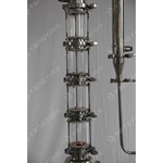 30L pot with 3inch glass reflux column