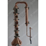 100L boiler with 4inch copper column