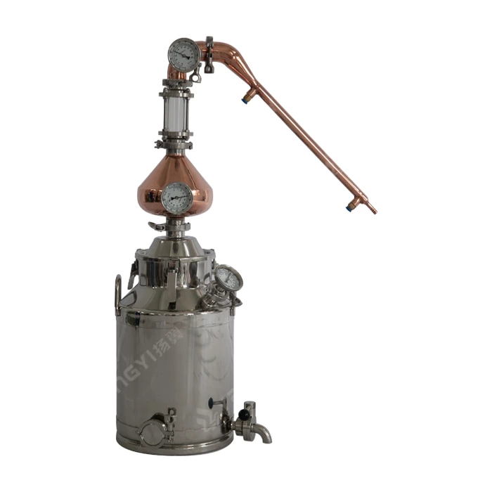 50L tank with copper helment and lyne arms
