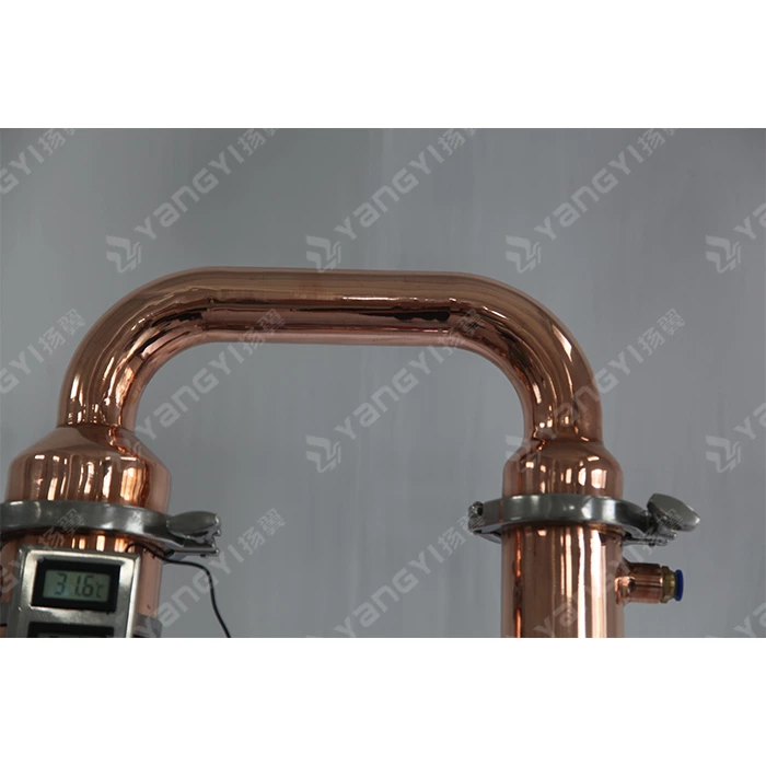 100L boiler with 4inch copper column