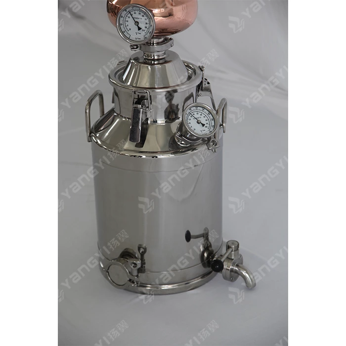 Home Still copper helment and column