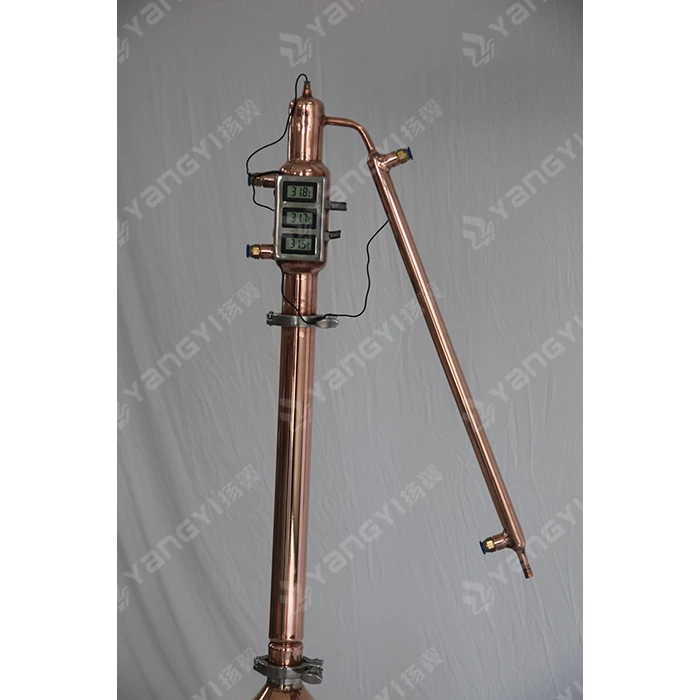 Home Still copper helment and column