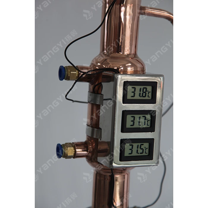 Home Still copper helment and column