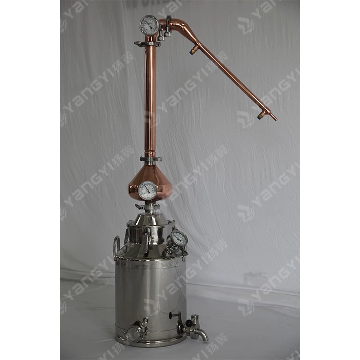 Home Still copper helment and column