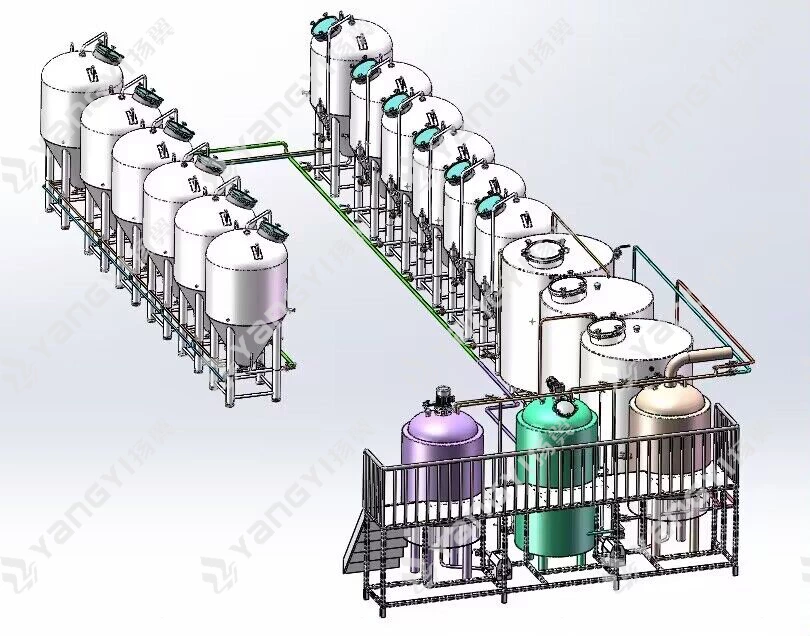 Commercial Brewery Equipment System
