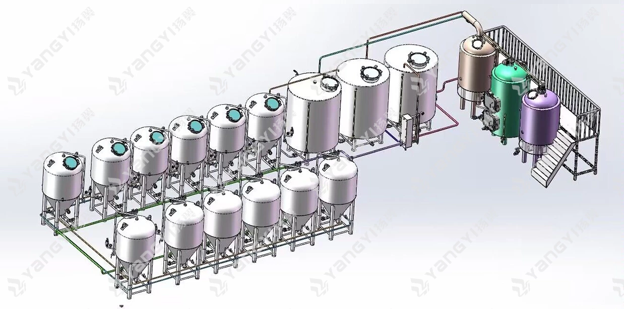 Commercial Brewery Equipment System