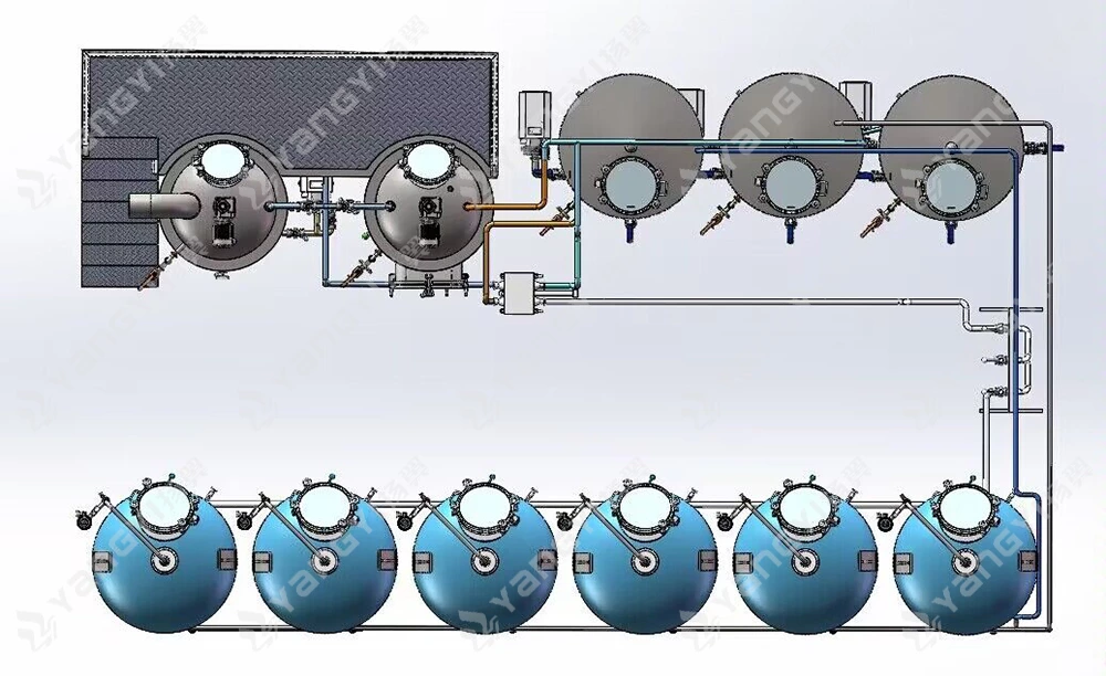 1000L brewing equipment
